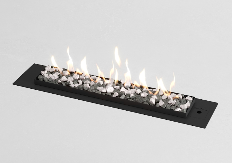 Signi Fires Vent Free Gas Drop In with Pebbles - Image 6
