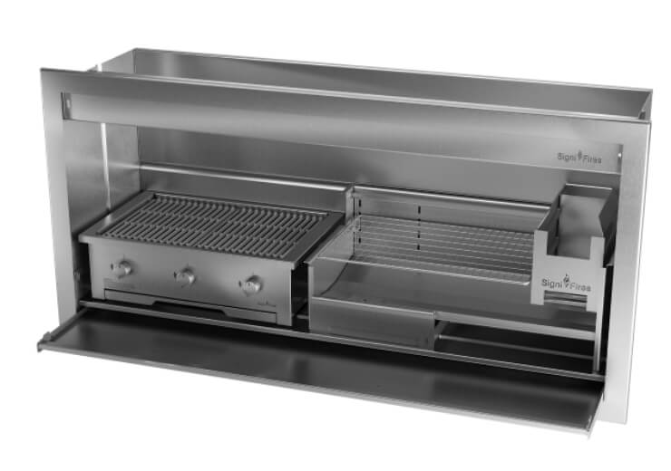 Signi Fires Stainless Steel Built-in Combo Braai - Image 10