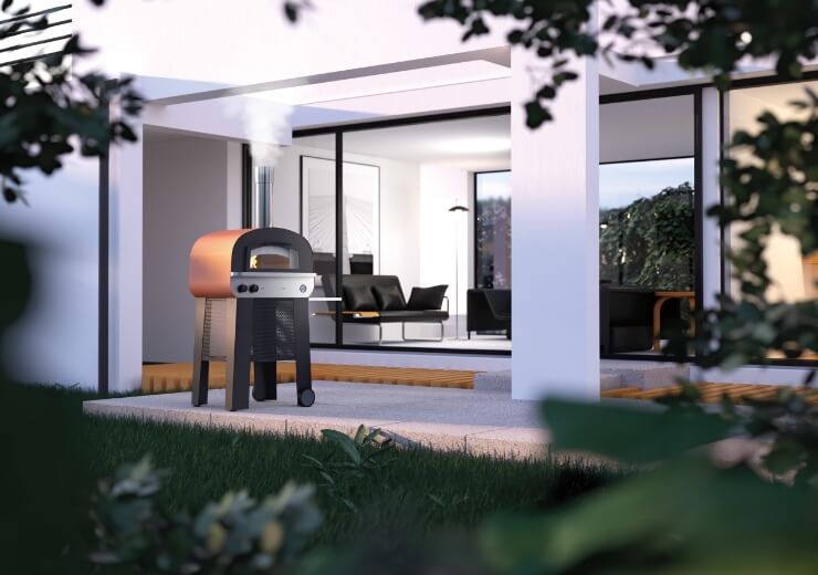 Fontana Piero Wood & Gas combo Pizza Oven - Image 4