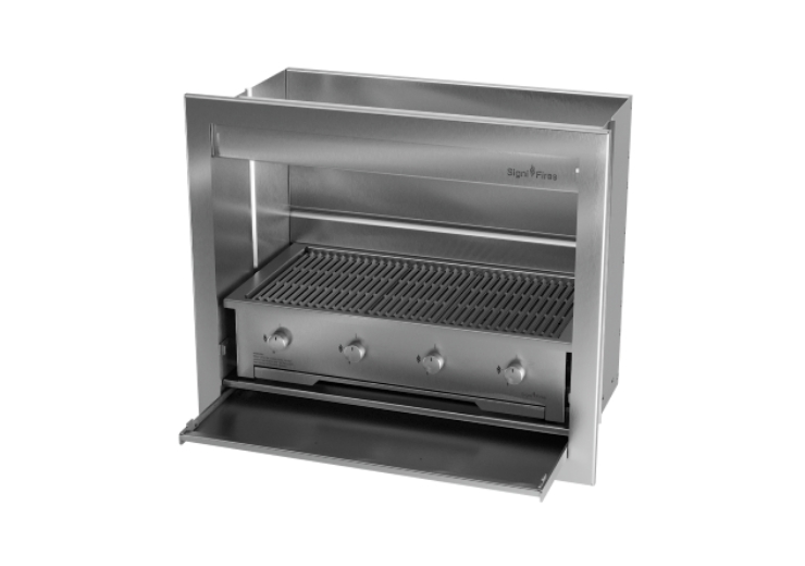 Signi Fires Stainless Steel Built-in Gas Braai - Image 12