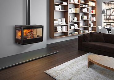 Rocal Habit LD/LI & LC Freestanding Wood Fireplace - Image 2