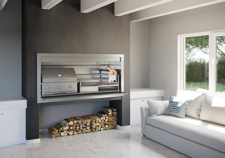 Signi Fires Stainless Steel Built-in Combo Braai - Image 14