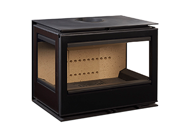 Rocal Habit LD/LI & LC Freestanding Wood Fireplace - Image 5
