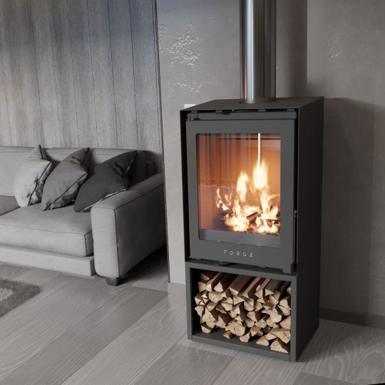 Forge f50 Freestanding Closed Combustion Fireplace - Image 4