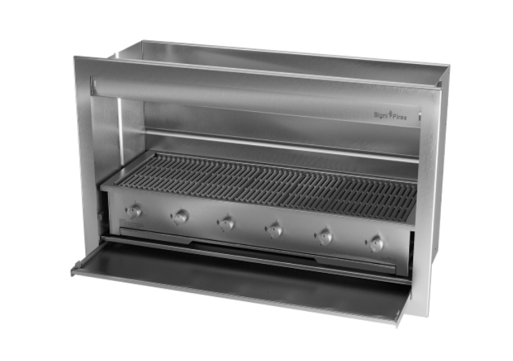Signi Fires Stainless Steel Built-in Gas Braai - Image 13