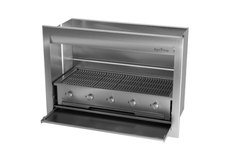 Signi Fires Stainless Steel Built-in Gas Braai - Image 14