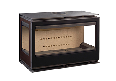 Rocal Habit LD/LI & LC Freestanding Wood Fireplace - Image 6