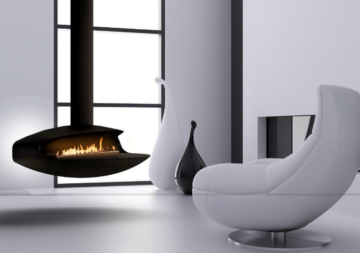 Signi Fires Float Suspended Bioethanol Fireplace - Image 4