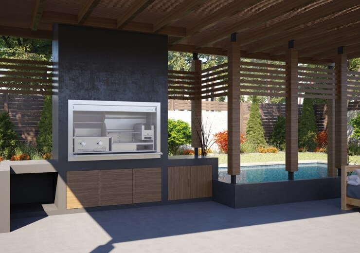 Signi Fires Stainless Steel Built-in Combo Braai - Image 16