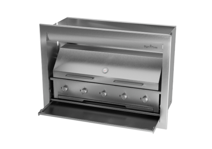Signi Fires Stainless Steel Built-in Gas Braai - Image 17