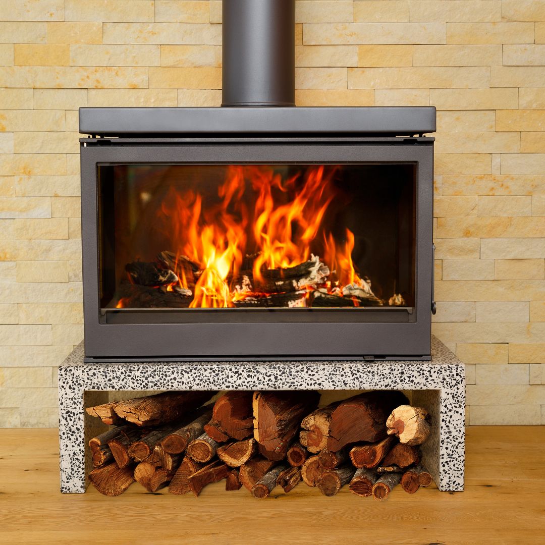 Liseo L91 Titan Freestanding Fireplace - Image 3