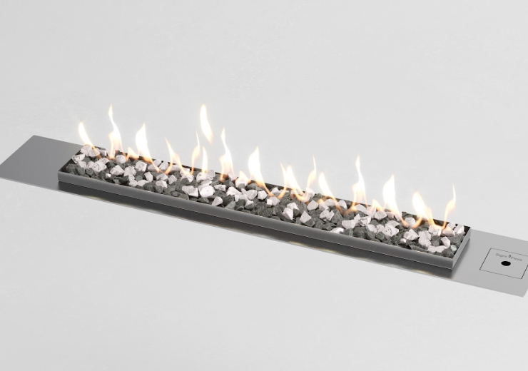 Signi Fires Vent Free Gas Drop In with Pebbles - Image 2