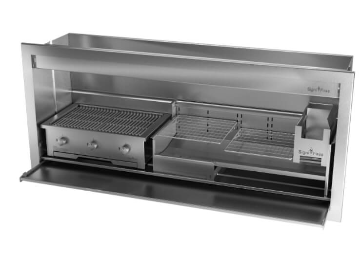 Signi Fires Stainless Steel Built-in Combo Braai - Image 5