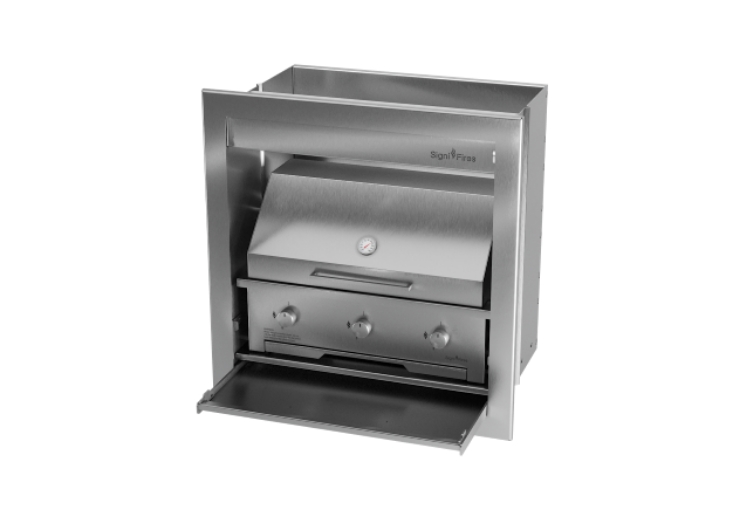 Signi Fires Stainless Steel Built-in Gas Braai - Image 2