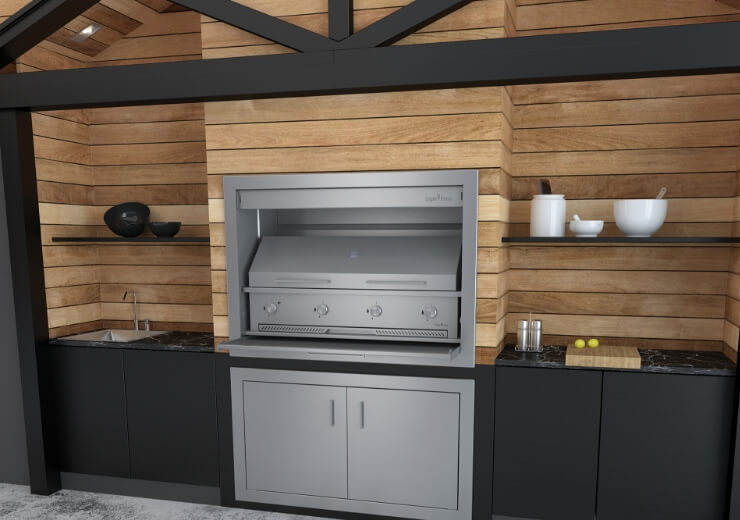 Signi Fires Stainless Steel Built-in Gas Braai - Image 6