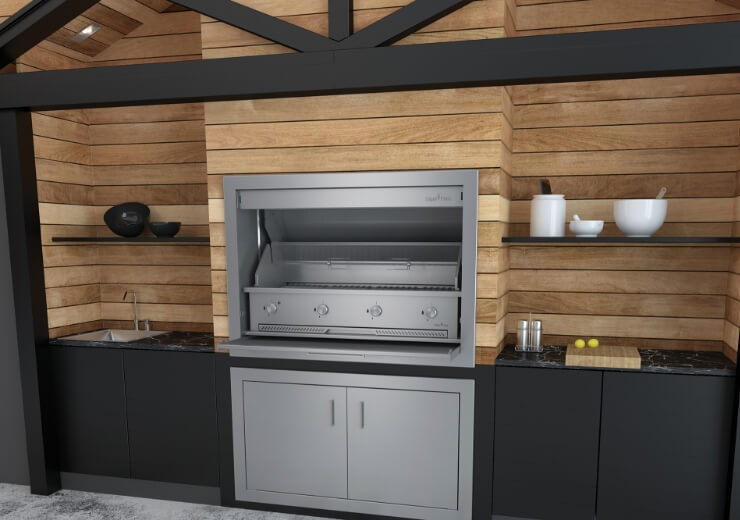 Signi Fires Stainless Steel Built-in Gas Braai - Image 7