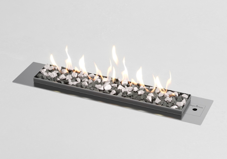 Signi Fires Vent Free Gas Drop In with Pebbles - Image 5