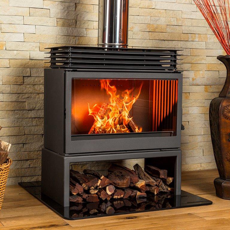 Liseo L91 Titan Freestanding Fireplace - Image 2