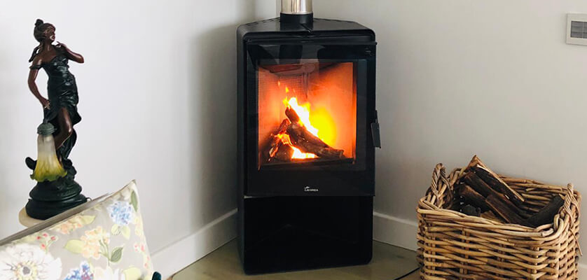 Lacunza Atlantic 613R Corner Closed Combustion Fireplace - Image 6
