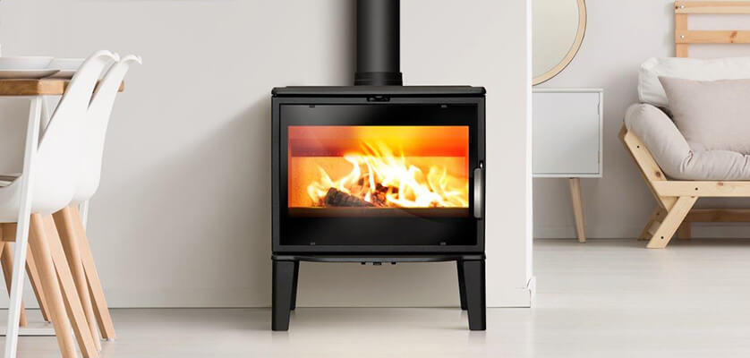 Lacunza Biarritz Cast Iron Wood Fireplace - Image 5