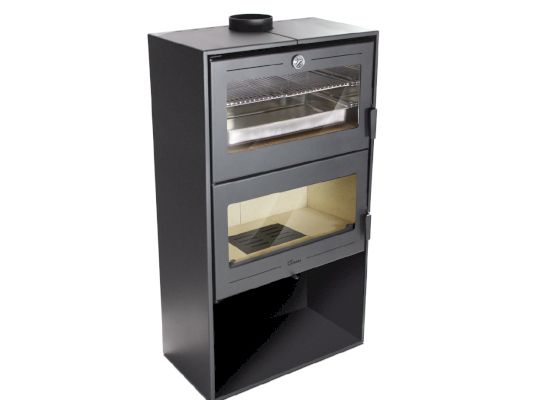 Oslo Freestanding Fireplace/Oven Combination - Image 3